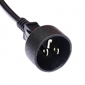 Diode with two-wire waterproof polarized /non-polarized non-grounding plug [YS-04F]