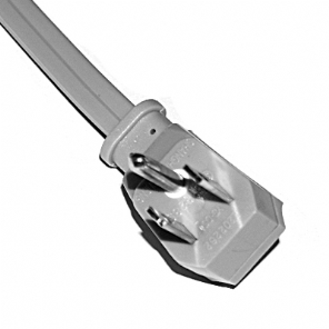 Diode with three-wire grounding right angle plug[YS-05A]