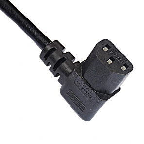 Diode with three-wire grounding right angle connector[YS-22A]