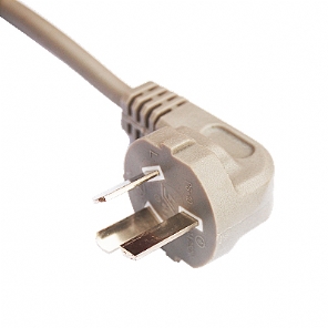 Single-phase bipolar with grounding non-rewirable plug [PS-10]2