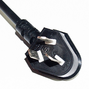 Single-phase bipolar with grounding non-rewirable plug[PS-10]3