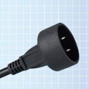 防水型二极二线极化或非极化不带接地插头 [YS-04F]