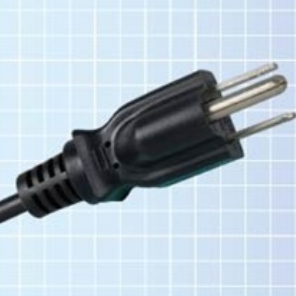 二极三线直形带接地插头 [YS-05]