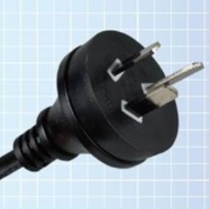 两极带接地不可拆线插头 [YS-09]