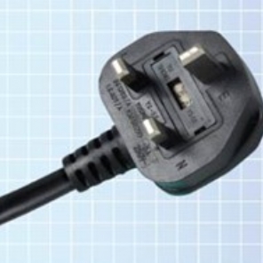 两极带接地不可拆线插头 [YS-55]